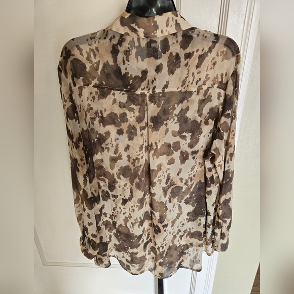 Pretty Little Thing Buttondown Top sz 10 - Picture 4 of 4